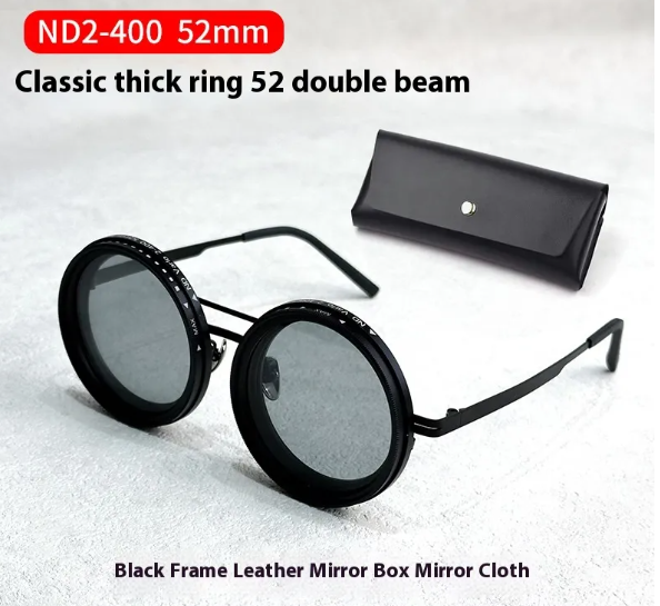 Premium Light-Reducing Glasses Case