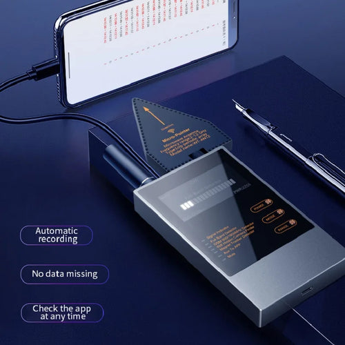 Advanced Anti-Spy Hidden Camera Detector & GPS Wireless Signal Scanner