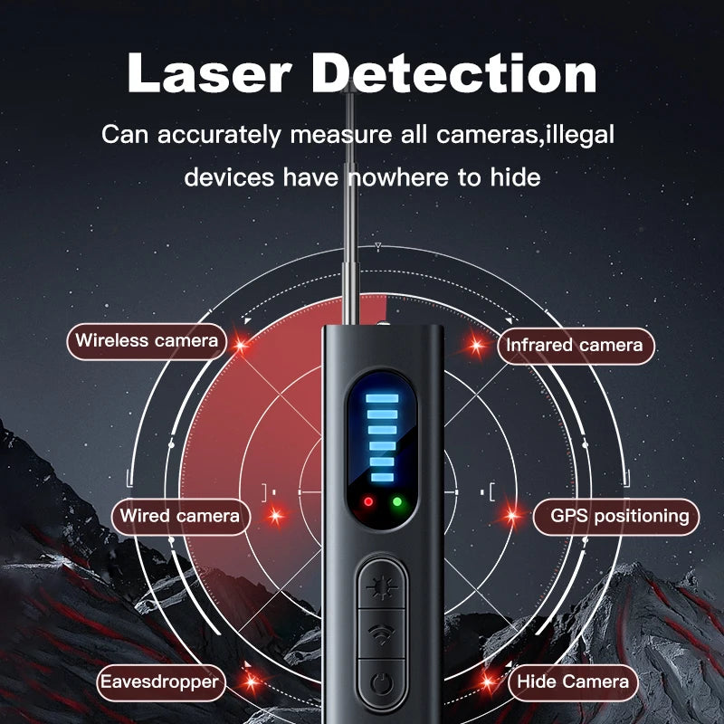 Spy Shield Pro | Multi-Signal Hidden Camera & GPS Detector